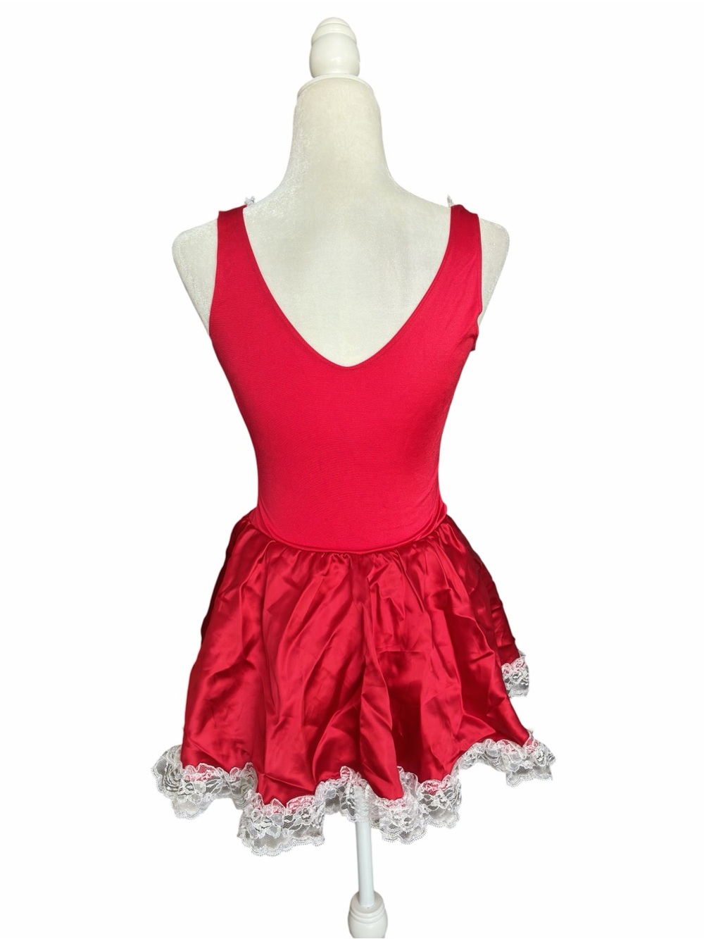 Frederick’s of Hollywood red French maid lingerie costume - Picture 3 of 3
